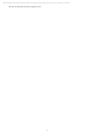 Ebix Payment Services Private Limited Fiscal Year End 2021 Financial Statements