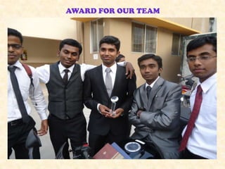 AWARD FOR OUR TEAM
 