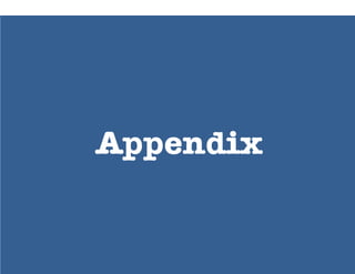 Appendix

 