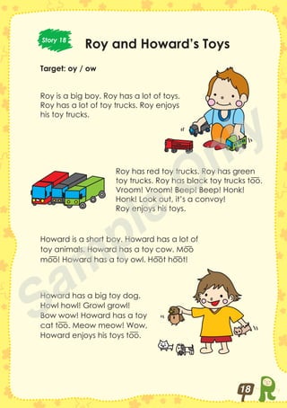 Fun Phonics Readers Book 1 | PDF