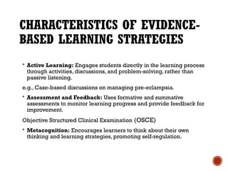 Evidence based learning to achieve .pptx