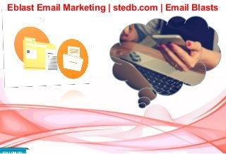 Eblast Email Marketing | stedb.com | Email Blasts