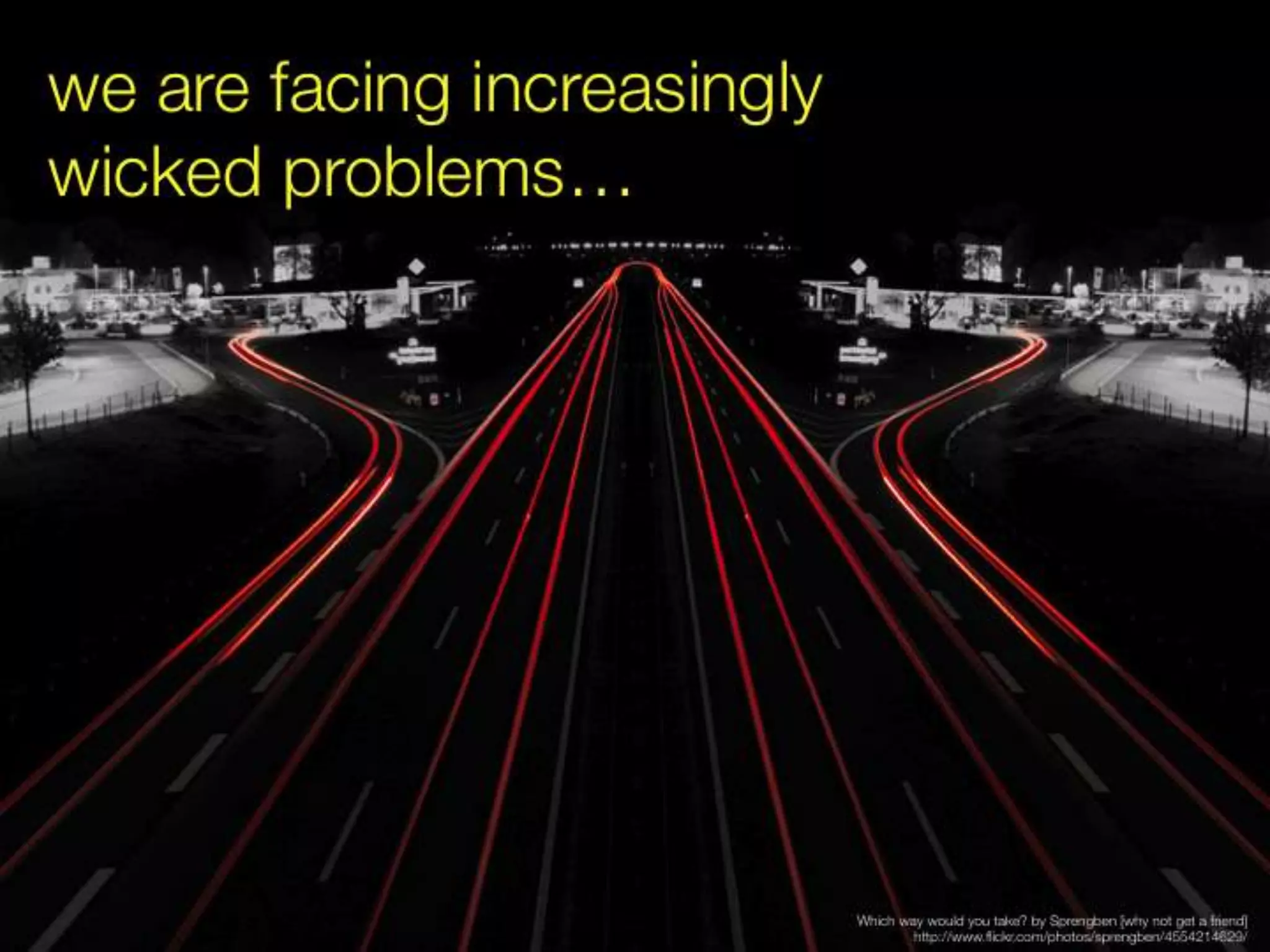 Redesigning evidence based practice for wicked problems