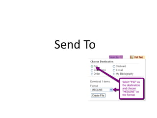 Send To
 