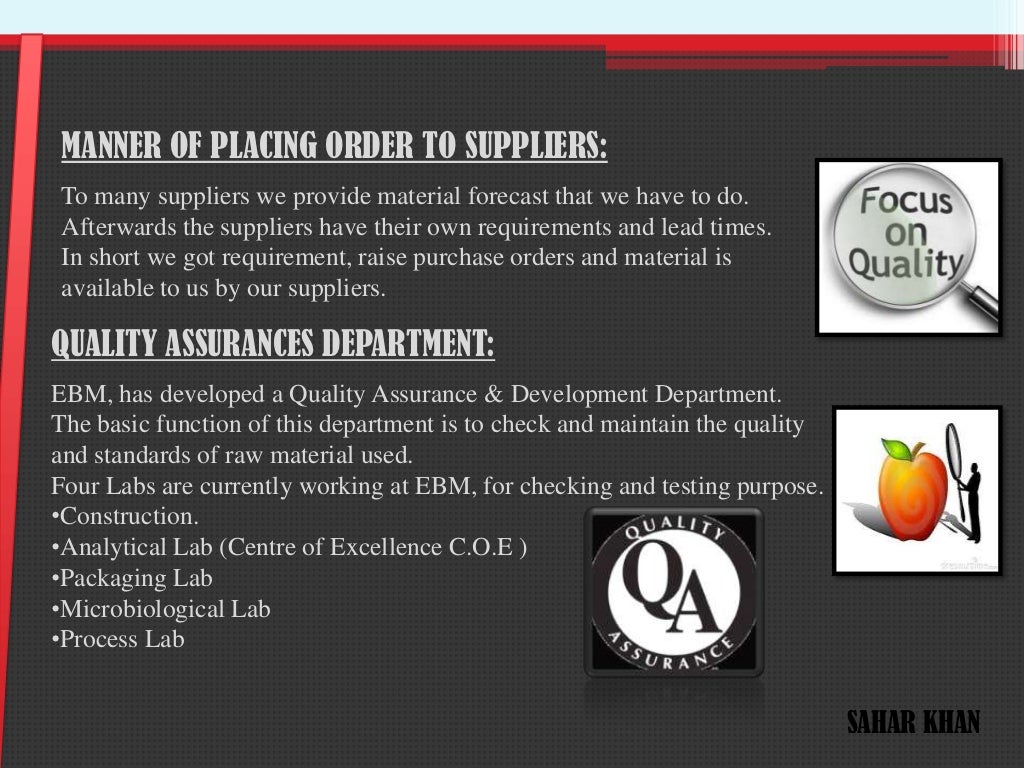 ENGLISH BISCUITS MANUFACTURERS supply chain management