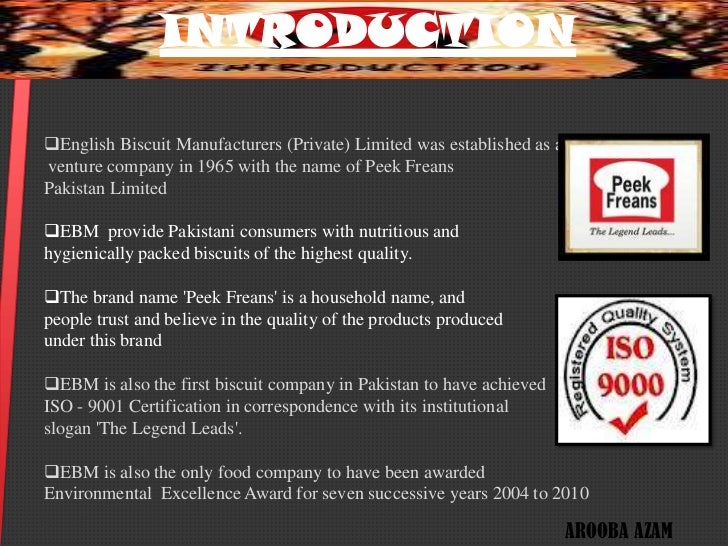 ENGLISH BISCUITS MANUFACTURERS supply chain management