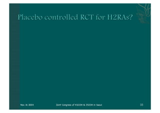 Nov. 16 2003   Joint Congress of KSCCM & JSICM in Seoul
 