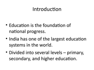 ppt on education system of india 10th.pptx