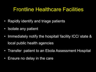 EBOLA HUMAN RESOURSE MANAGEMENT IN HOSPITALS | PPT