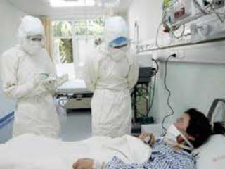 HOSPITAL PROTOCOL FOR
EBOLA HIT
• HANDLING PERSONAL PROTECTIVE
EQUIPMENT.
• REMOVAL
• ISOLATION
• FLUID CONTROL
• DISINFECTING
• NO NEEDLES
 