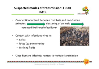 Ebola risk in the pig value chain in uganda