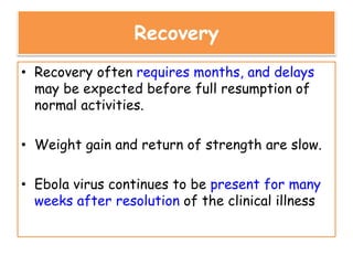 Ebola virus disease | PPTX