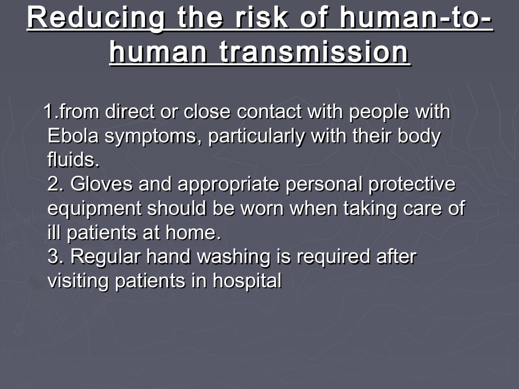 Ebola virus history