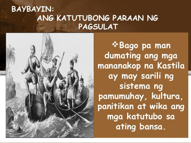 Maikling Tula Bago Dumating Ang Kastila