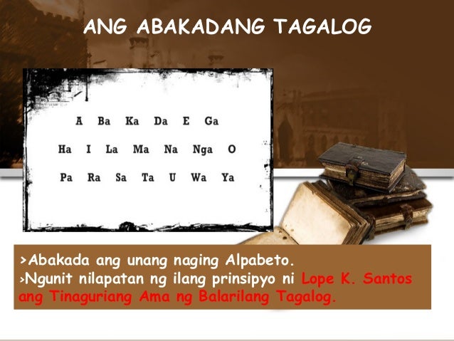 Randki abakadang filipino