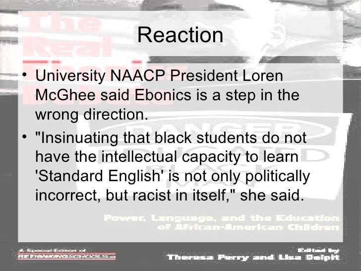 Ebonics 1 