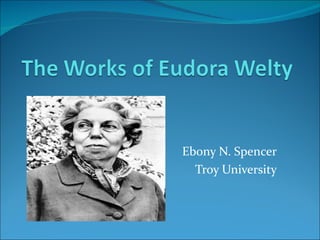 Ebony N. Spencer Troy University 