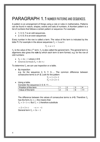 Successful Minds,Making Mathematics number patterns &sequences Simple ...