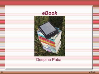 eBook Despina Paba 