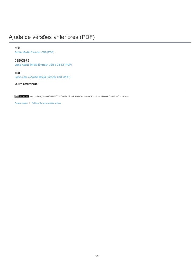Ebook Tutoriais Media Encoder