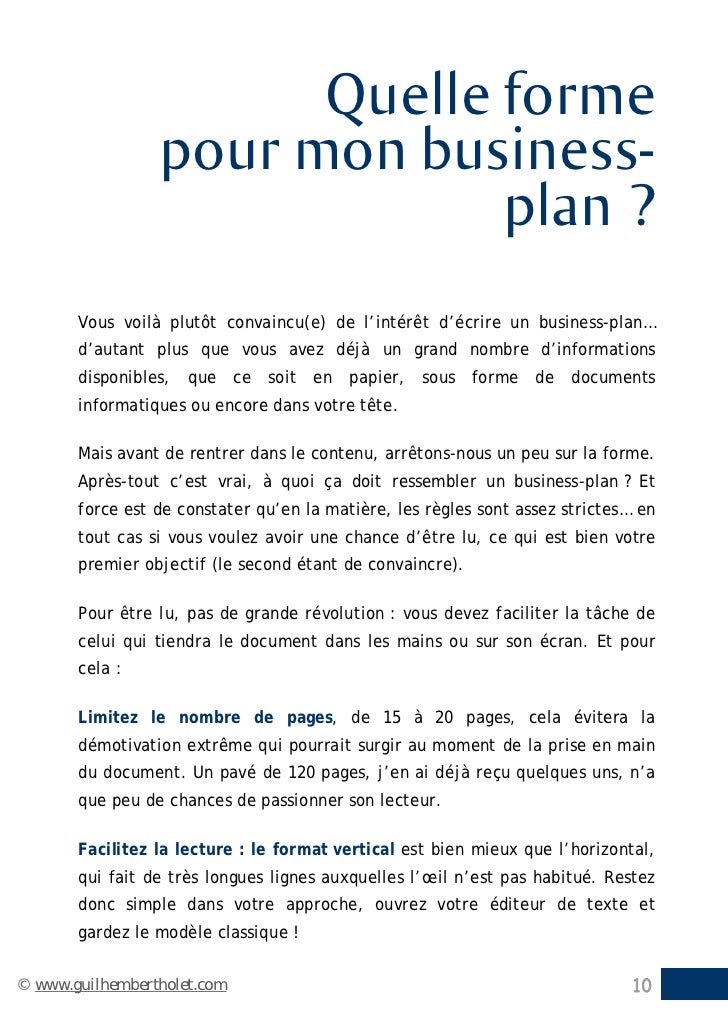 Exemple De Business Plan Reprise D'entreprise Pdf