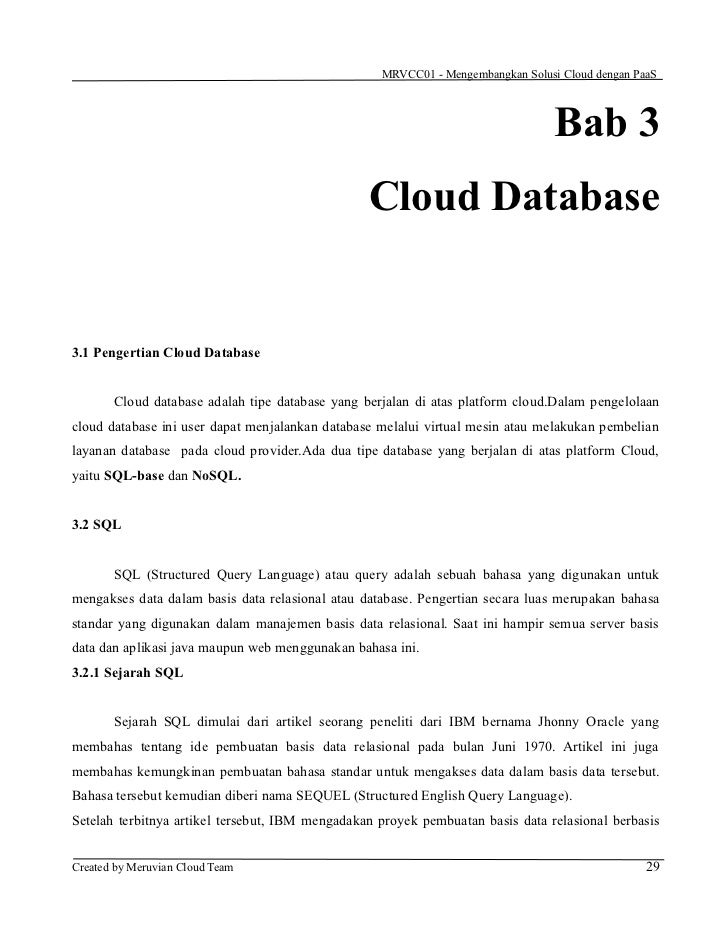 Mengembangkan Solusi Cloud dengan PaaS