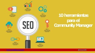 10herramientas
parael
CommunityManager
www.claudioinacio.com @cinacio06
 