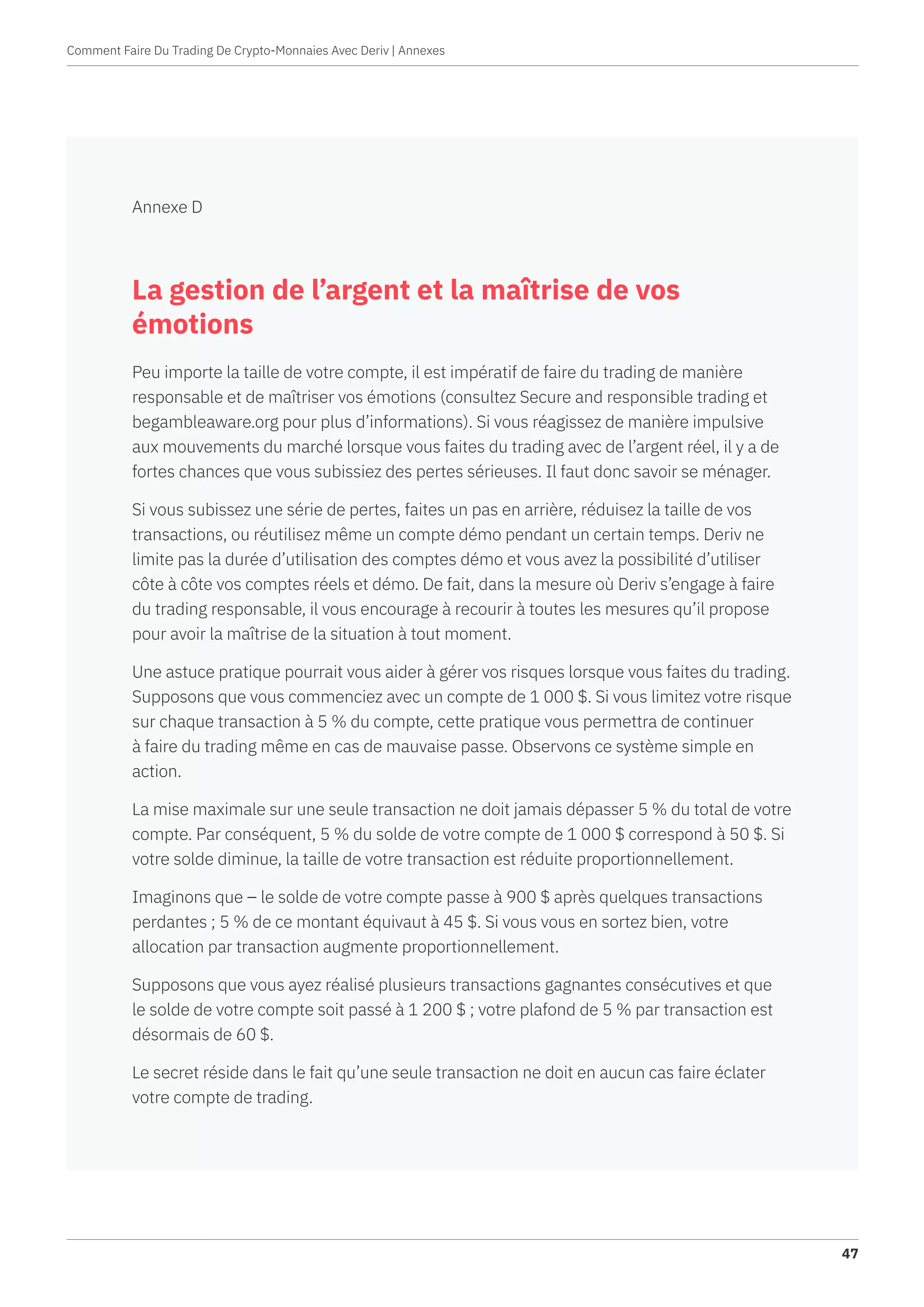 Comment faire du Trading De Crypto-Monnaies avec Deriv by Vince Stanzione |  PDF