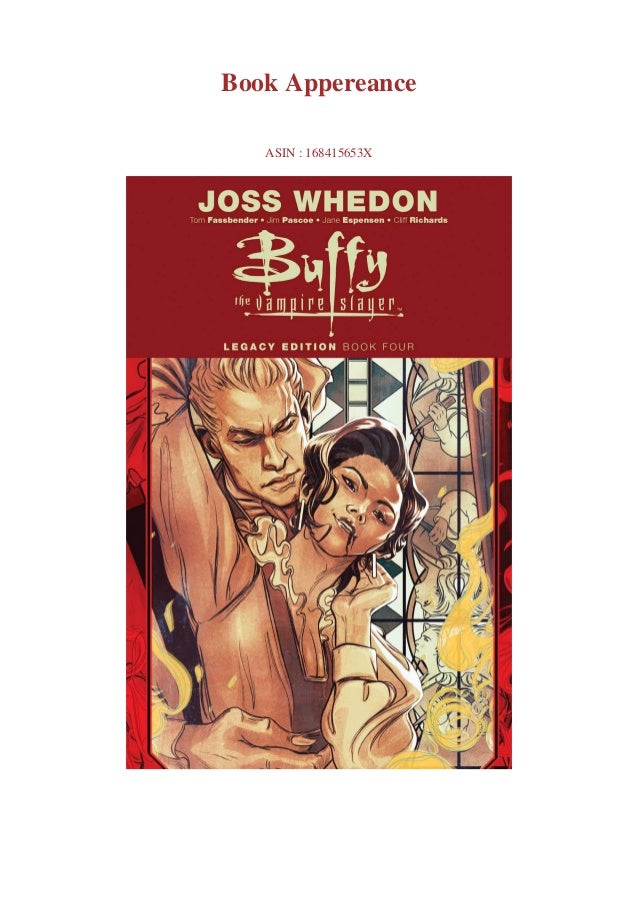 Ebook Download Buffy The Vampire Slayer Legacy Edition Book 4 4