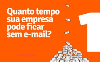 Quantotempo
suaempresa
podeficar
seme-mail?
 