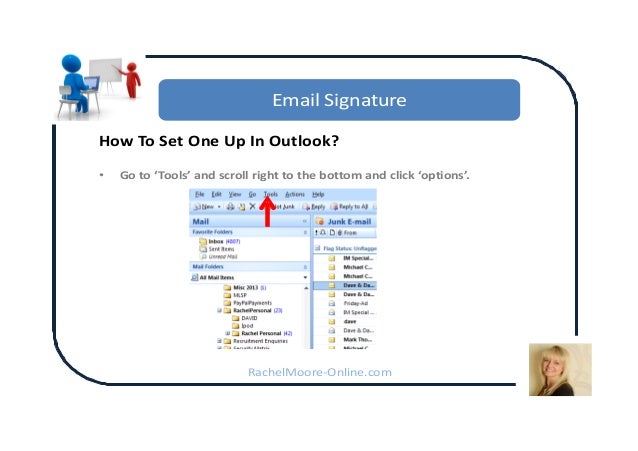 How To Set Up Email Signatures In Outlook