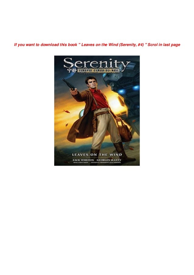 Ebook Epub Leaves On The Wind Serenity 4 Free Download