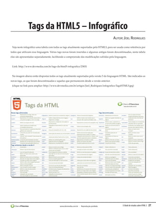 E-book sobre HTML 5 (Devmedia)