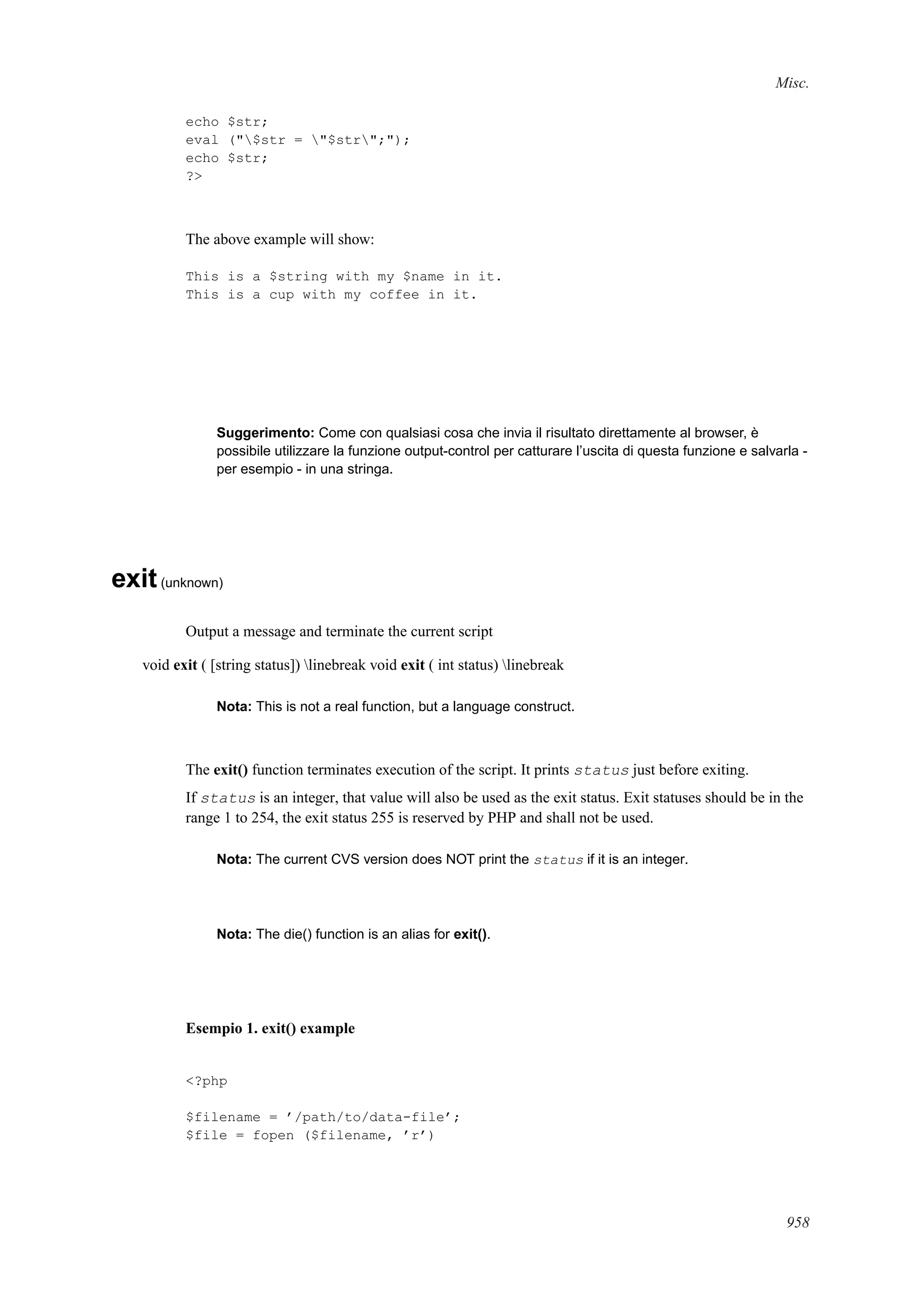 [E book   ita] php manual