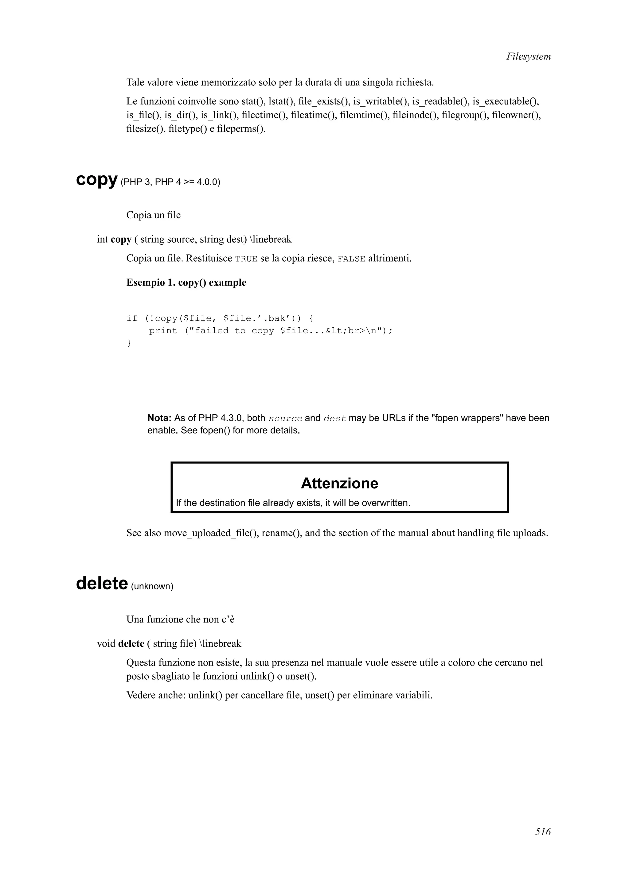 [E book   ita] php manual
