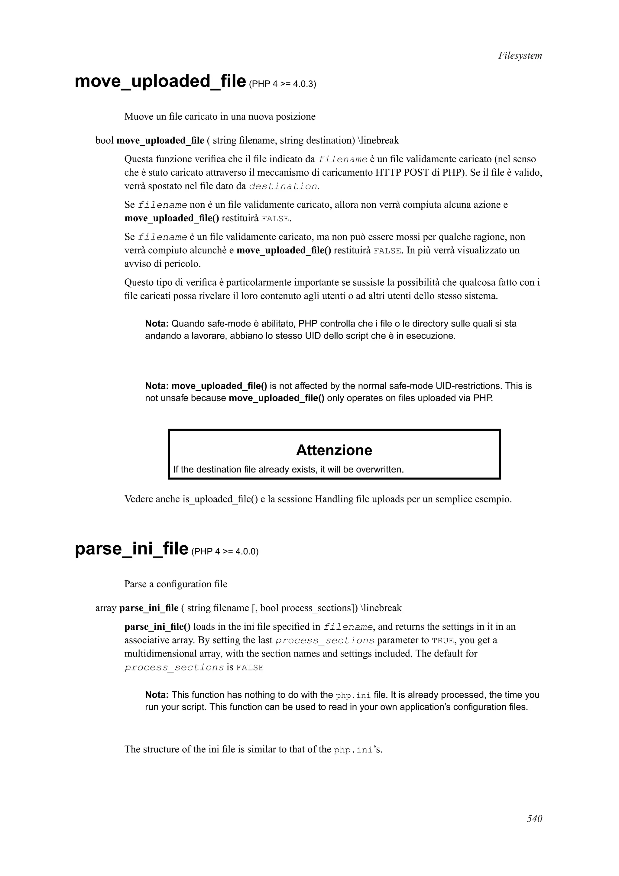 [E book   ita] php manual