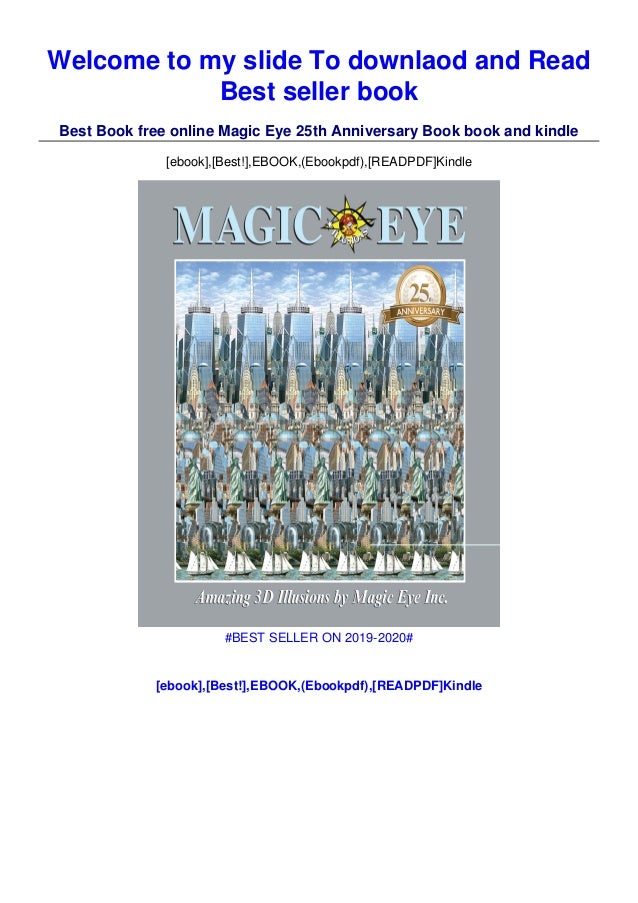 picture Magic Eye Book Pdf magic eye 25th anniversary book pdf