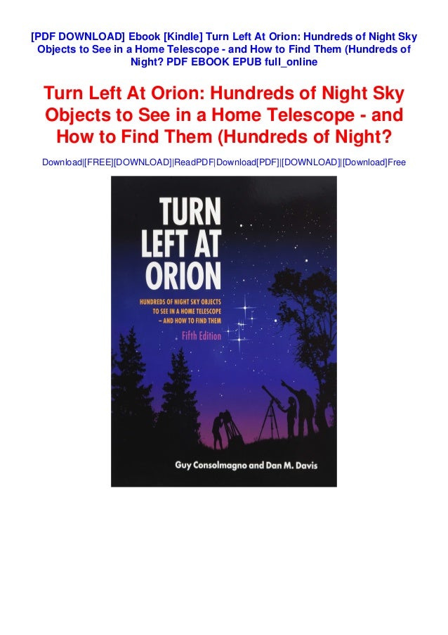 Orion: Hundreds of Night Sky Objects 