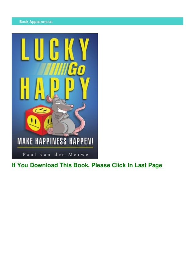 Ebook Lucky Go Happy Make Happiness Happen Trial Ebook