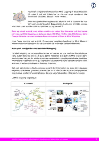SIGNOS – Notre cerveau et le Mind Mapping – ©Reproduction et diffusion à des tiers interdites 3
 