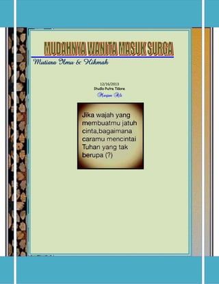 Mutiara Ilmu & Hikmah

12/16/2013
Studio Putra Tidore

Marjan Ali

 