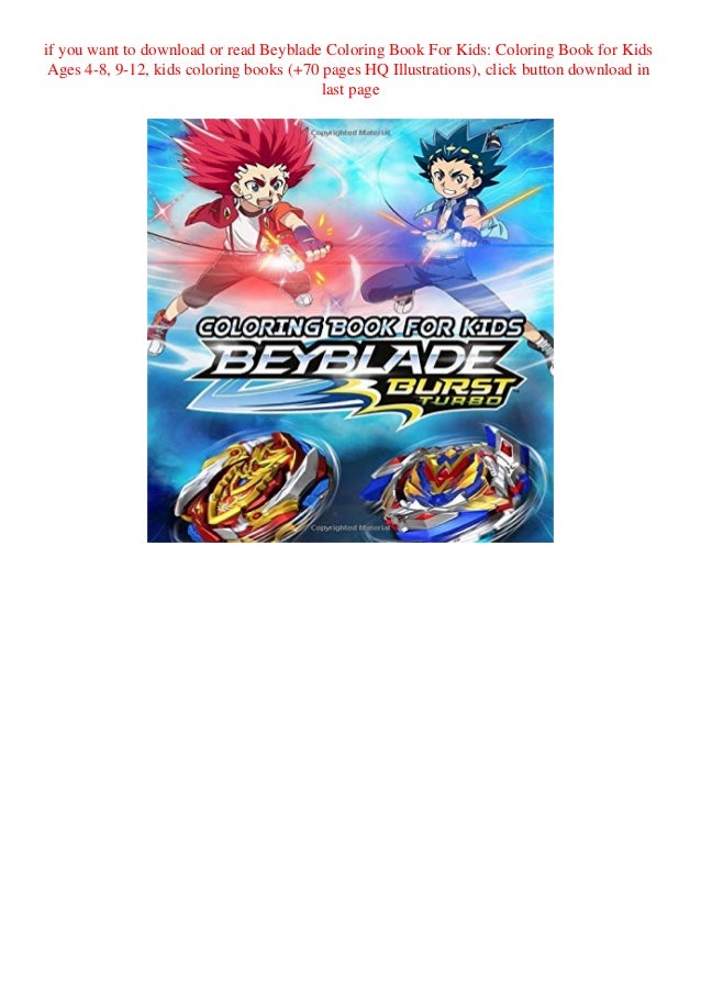 Ebook Online Beyblade Coloring Book For Kids Coloring Book For Kids A