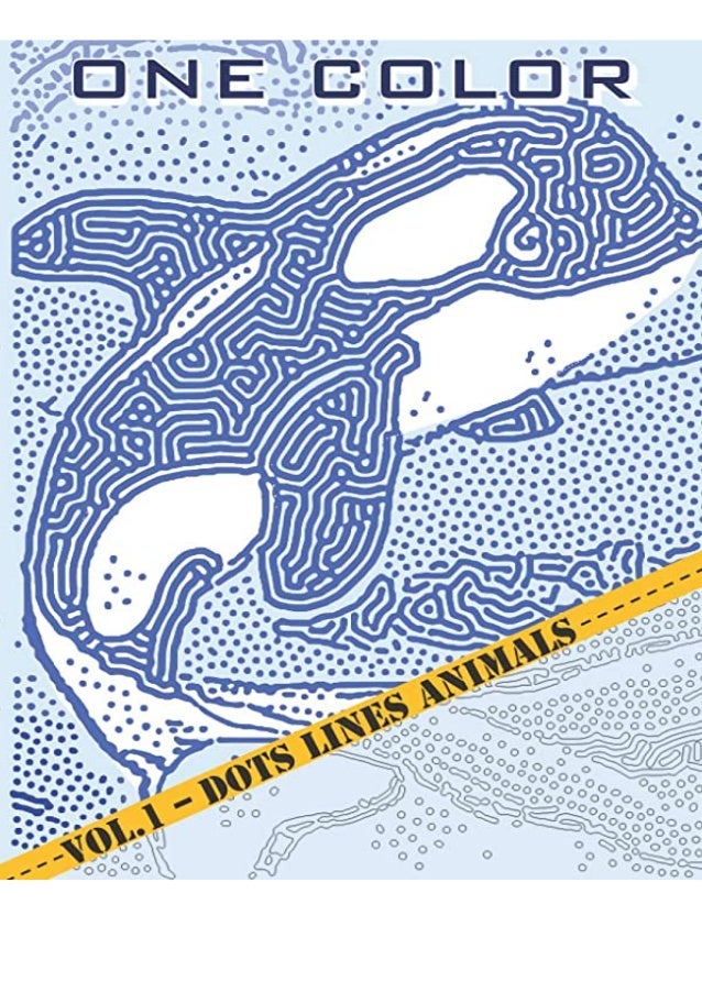 Download Ebook Online One Color Vol 1 Animals Coloring Book For Adults Rela