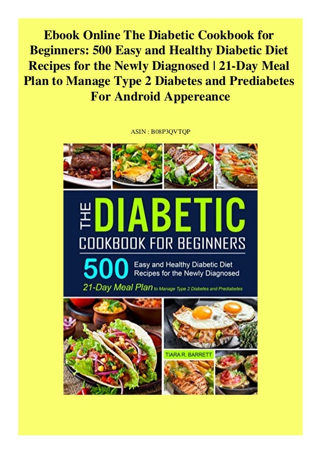 Ebook Online The Diabetic Cookbook For Beginners 500 Easy And Healthy