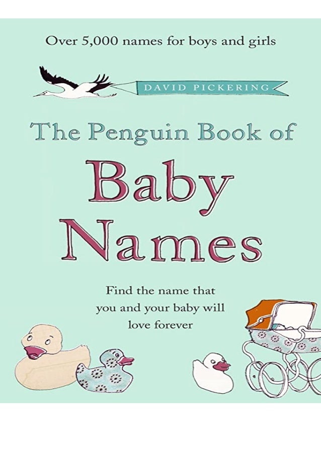 the penguin book of baby names