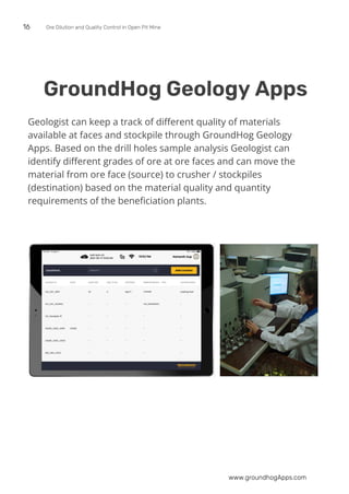Ore Control Geologist Dilusi ore terhadap kualitas sebagai buku panduan.pdf
