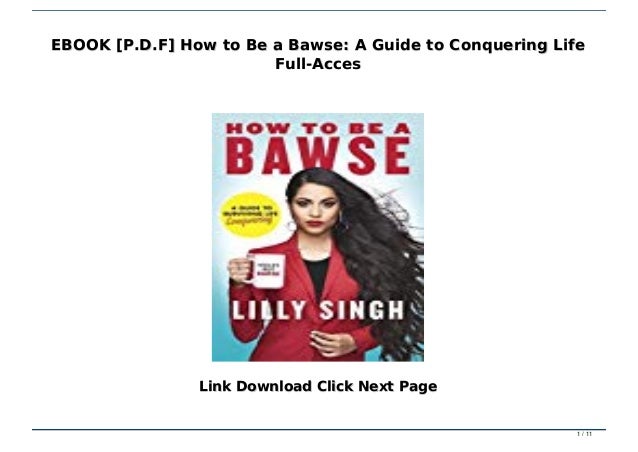 A Guide to Conquering Life How to Be a Bawse