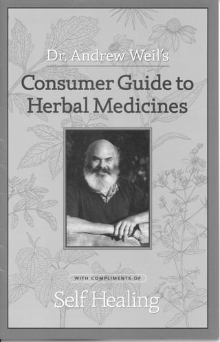 (E book   pdf) - dr weil - guide to herbal medicines