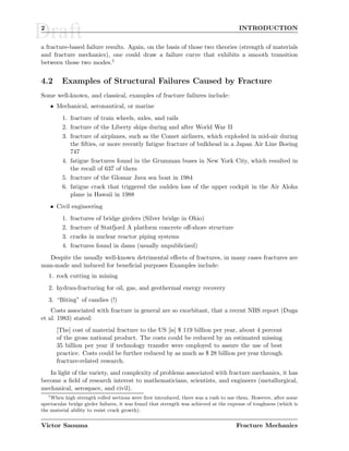 Fracture Failure Load Examples engineering - fracture mechanics | PDF