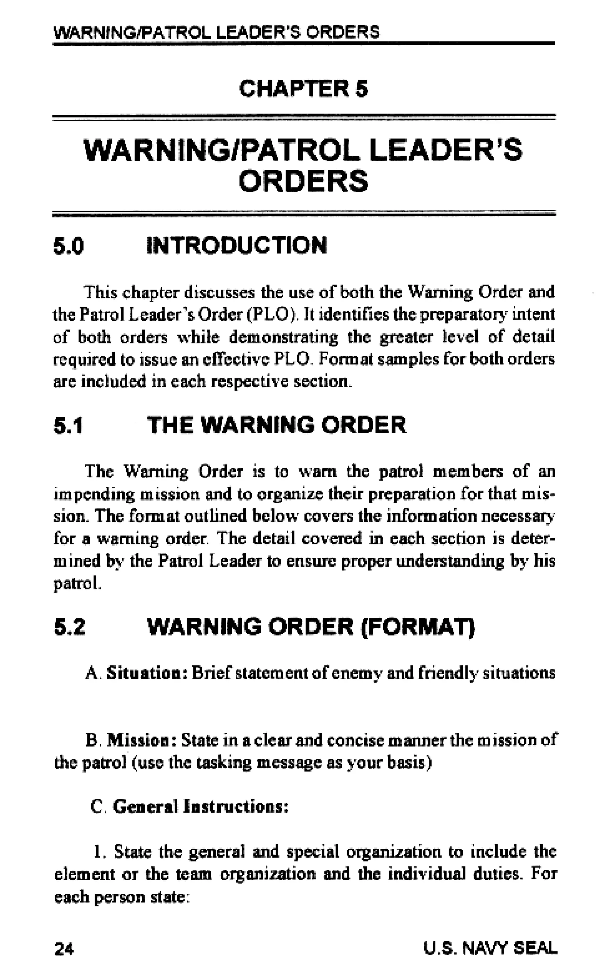 Ebook Pdf Military Us Navy Seal Patrol Leaders Handbook Pdf